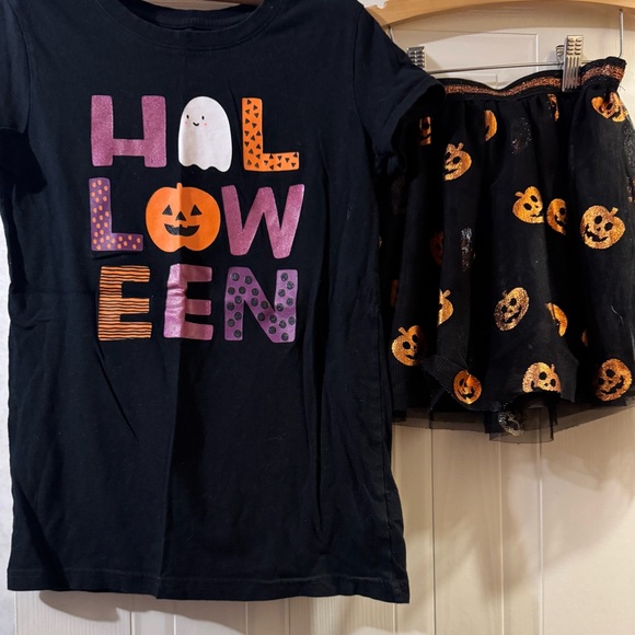 Cat & Jack Black and Orange Halloween Set - Picture 1 of 7